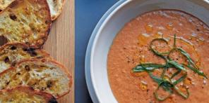 Das klassische Rezept für Gazpacho - eine erfrischende Suppe einfachen Zutaten
