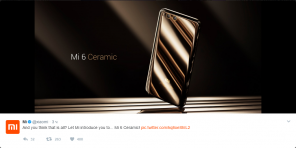 Xiaomi Mi6 präsentiert mit Dual-Kamera und Snapdragon-Prozessor 835