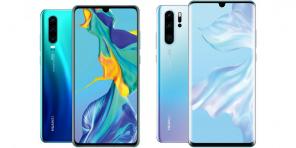 Design Huawei P30 und P30 Pro vollständig vor der offiziellen Ankündigung deklassiert